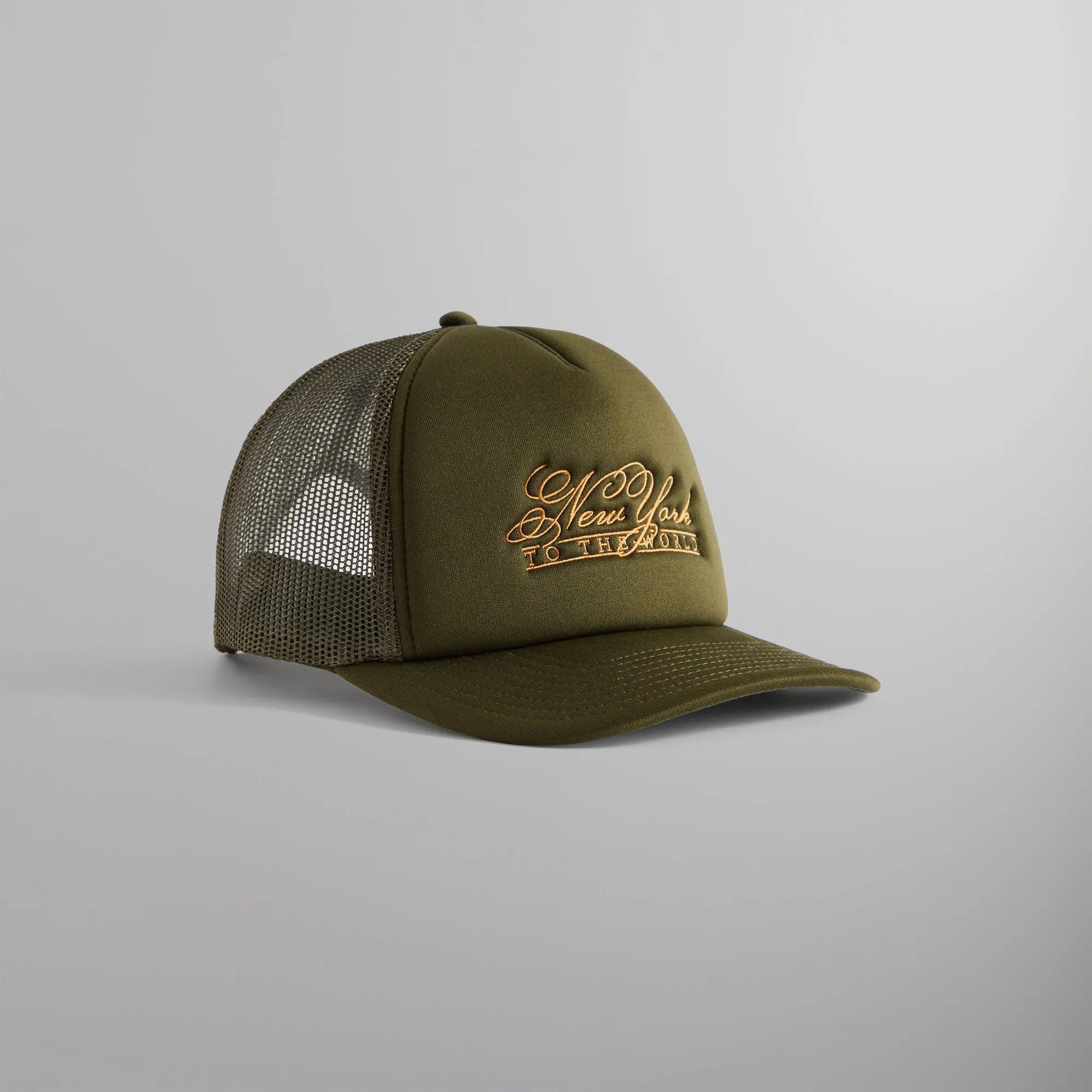 Kith NY to the World Nolan Poly Foam Trucker Hat - Cypress sold by Kith product image thumbnail 3