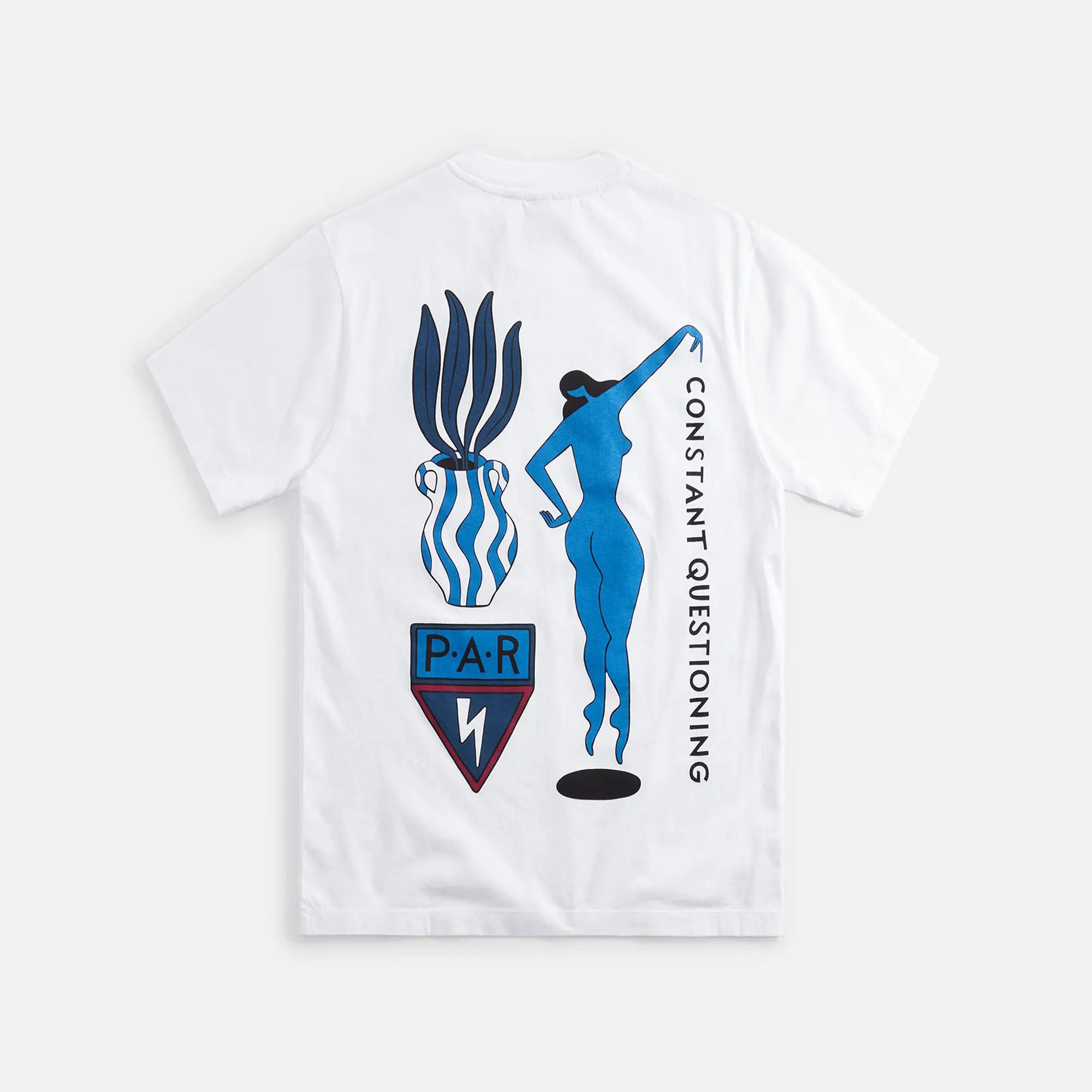 by Parra Questioning Tee - Warm Grey sold by Kith product image thumbnail 2
