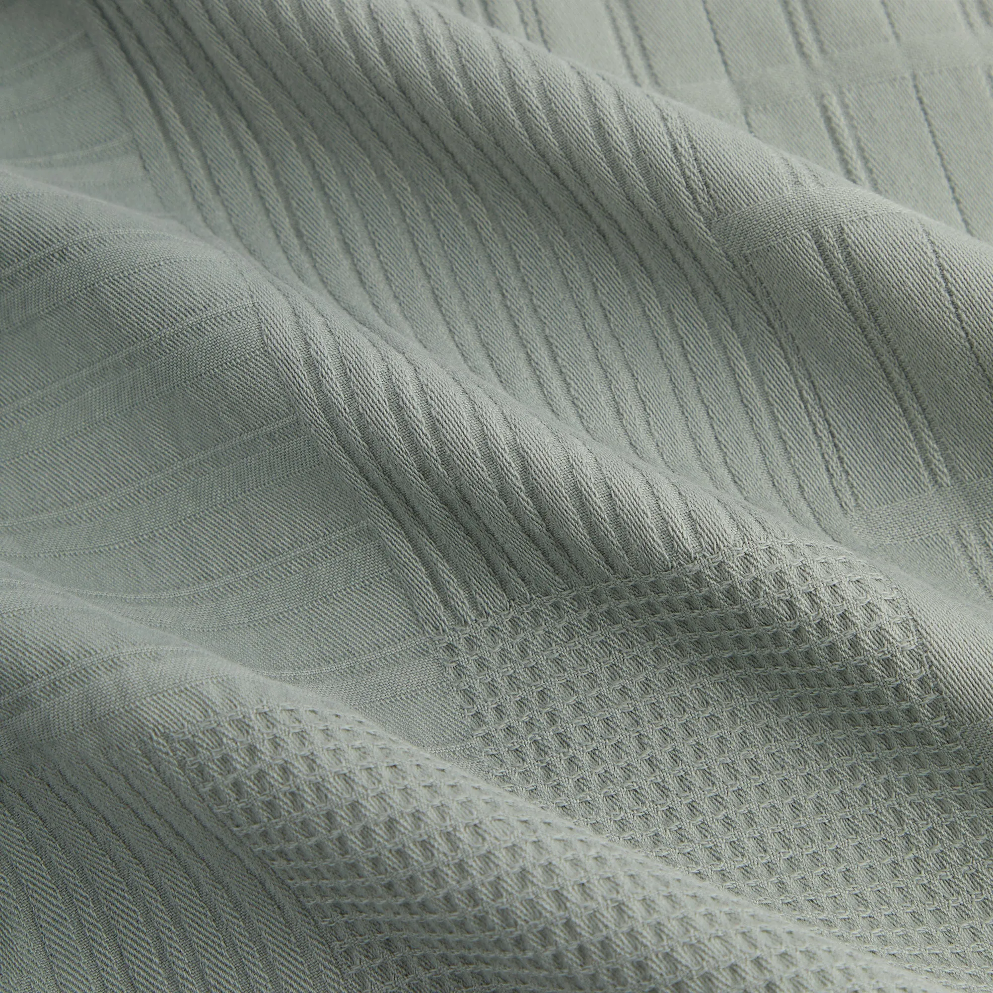 Kith Overdyed Patchwork Boxy Collared Overshirt - Reverie PH sold by Kith product image thumbnail 4