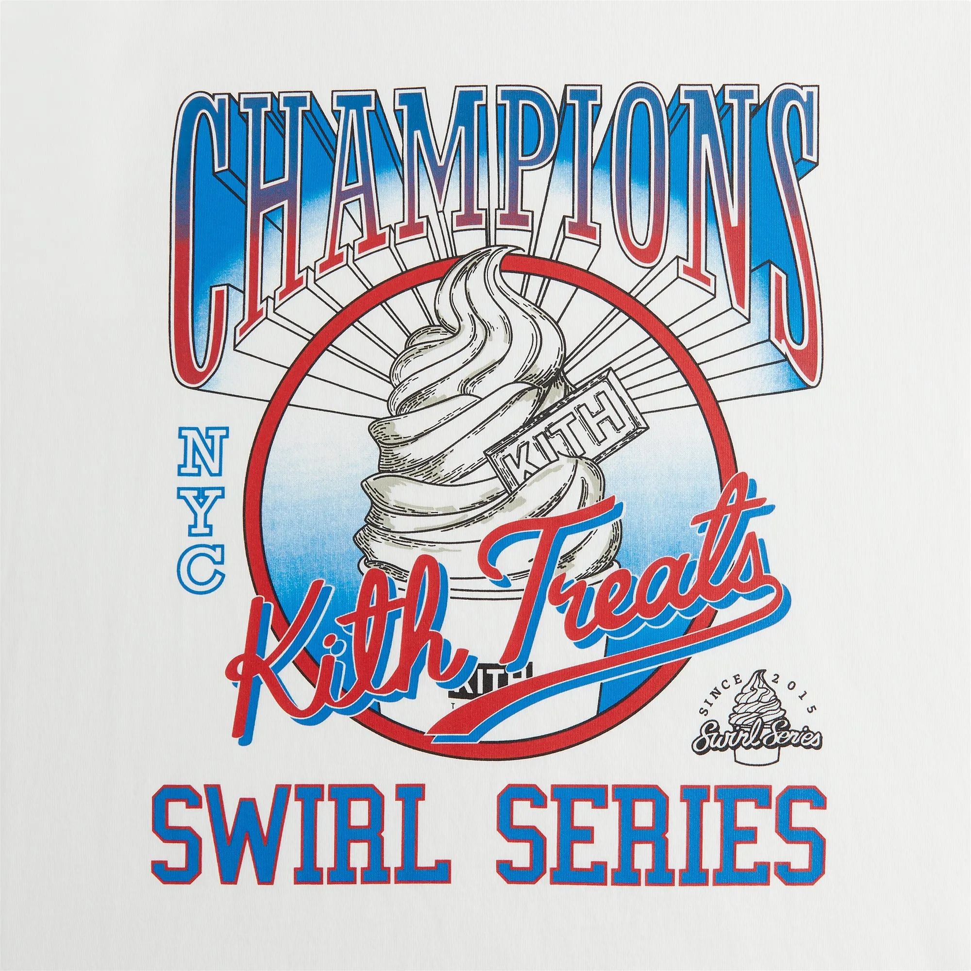 Kith Treats Champions Vintage Tee - White sold by Kith product image thumbnail 3