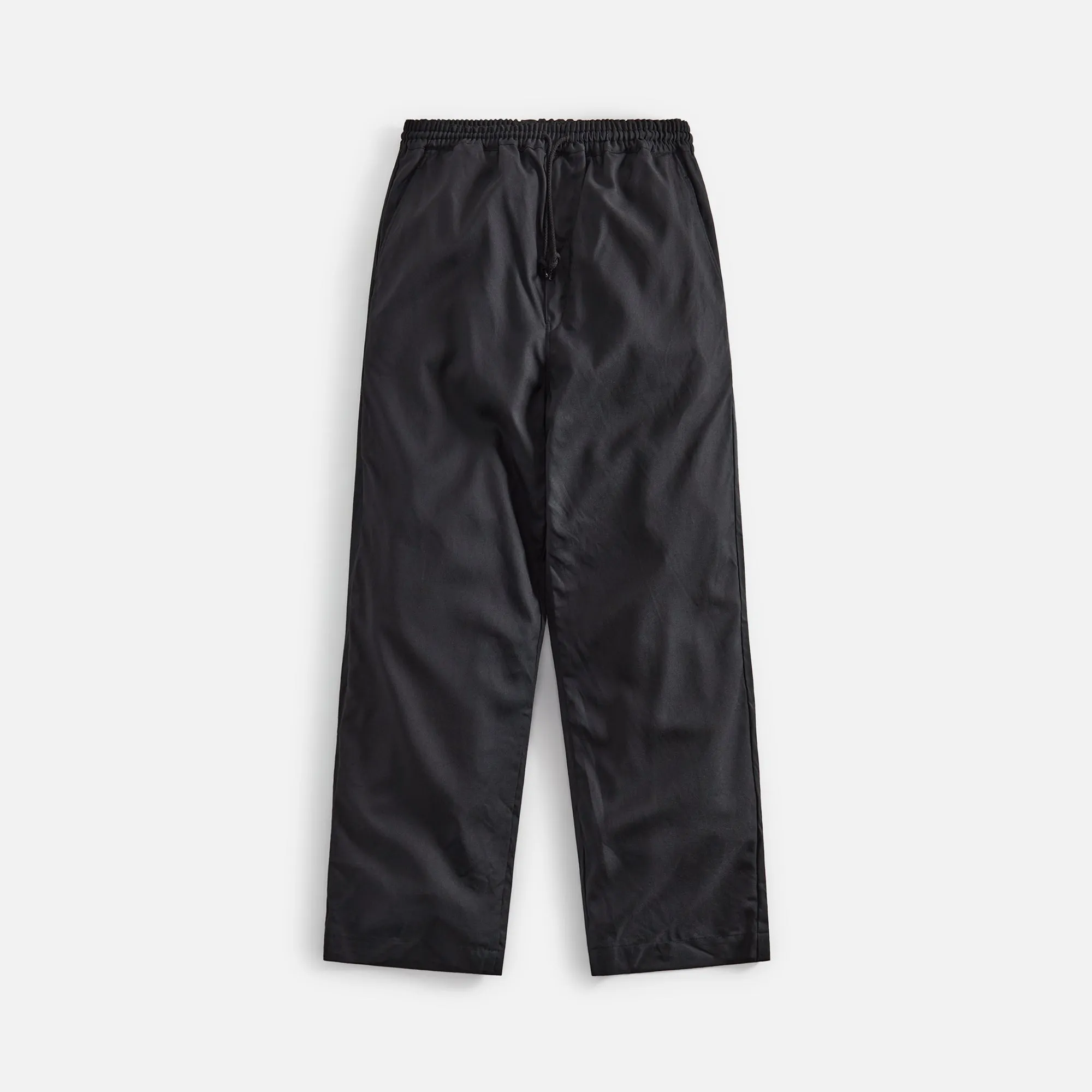 CDG Homme Wool Gabardine Garment Washed Pant - Black sold by Kith
