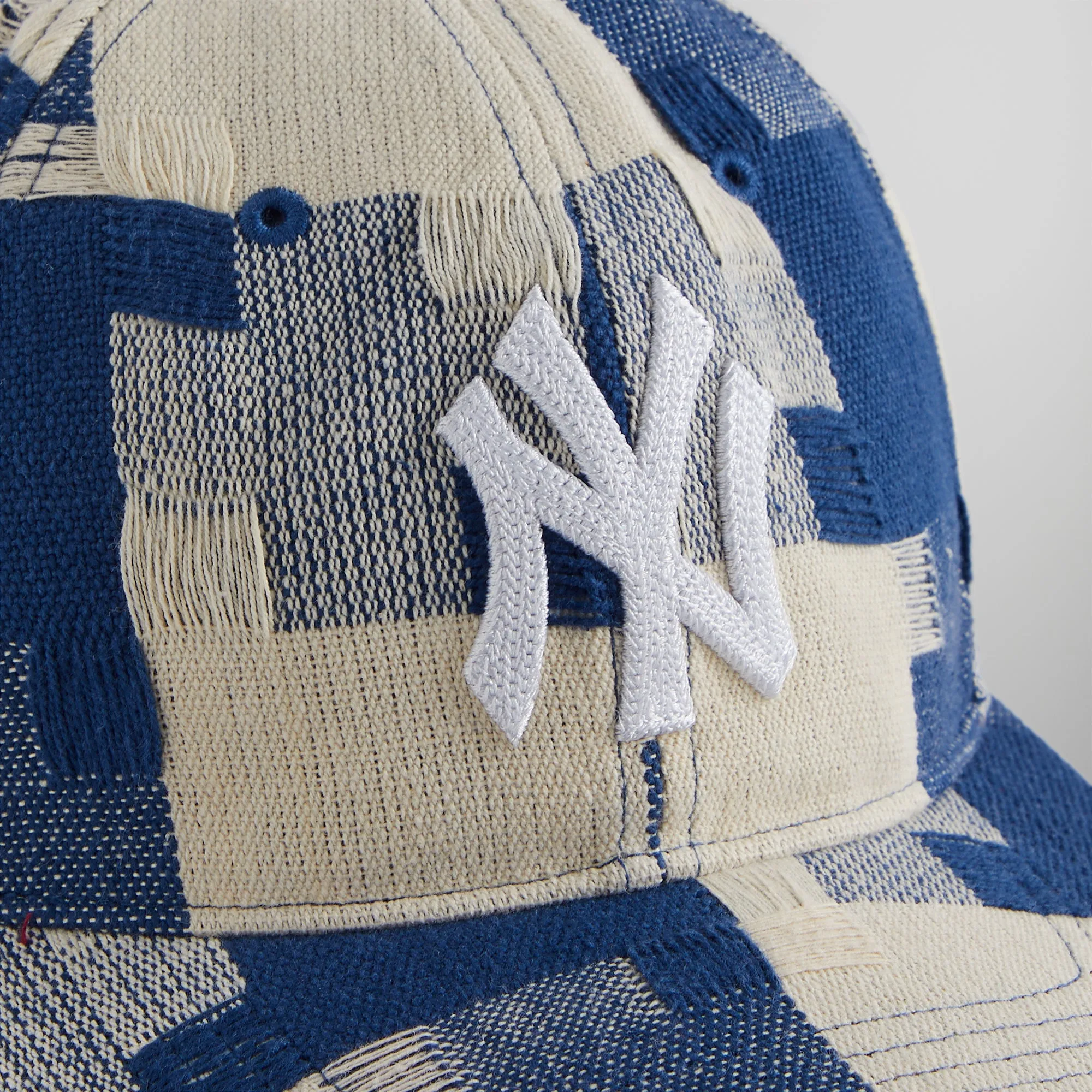 Kith & '47 for the New York Yankees Jumbo Houndstooth Cap - Cyanotype sold by Kith product image thumbnail 4