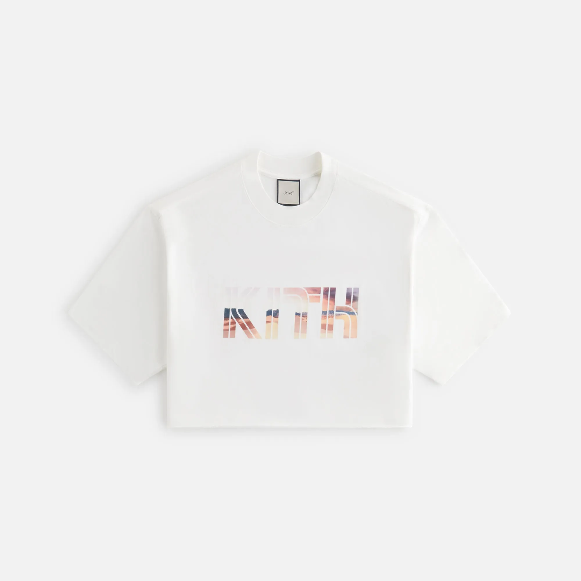 Kith Women Desert Sunset Jasper Short Sleeve - White sold by Kith