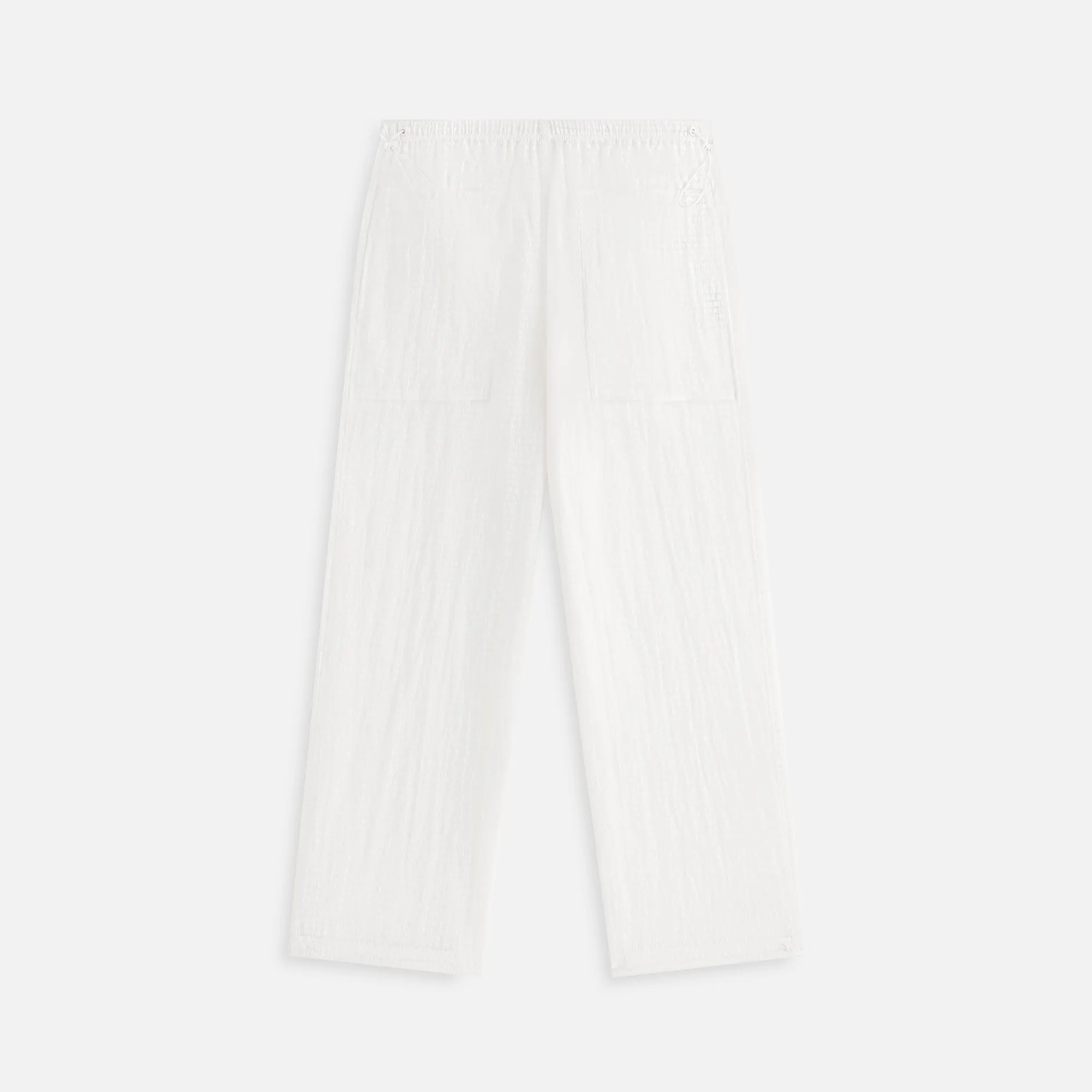 Kith Women Kavi Sheer Monogram Pant - White sold by Kith