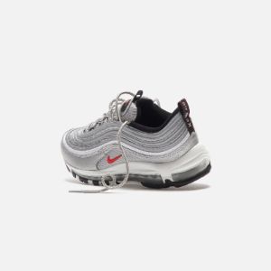 Nike Air Max 97 OG - Metallic Silver / University Red / Black sold by Kith