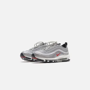 Nike Air Max 97 OG - Metallic Silver / University Red / Black sold by Kith