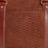Kith Monogram Suede Duffle Bag - Walnut sold by Kith