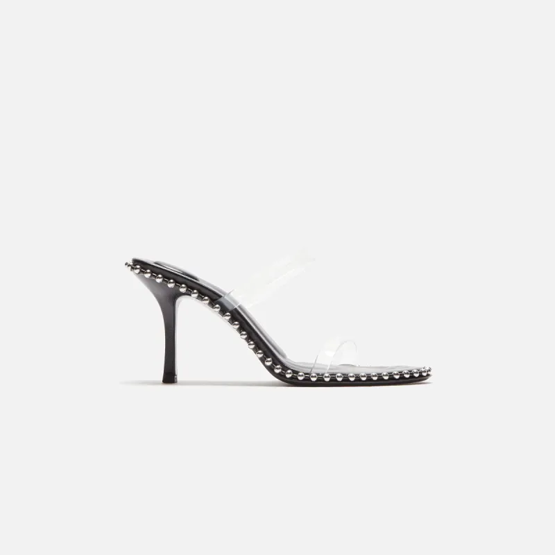 Alexander Wang Nova 85 Slide Sandal - Black sold by Kith