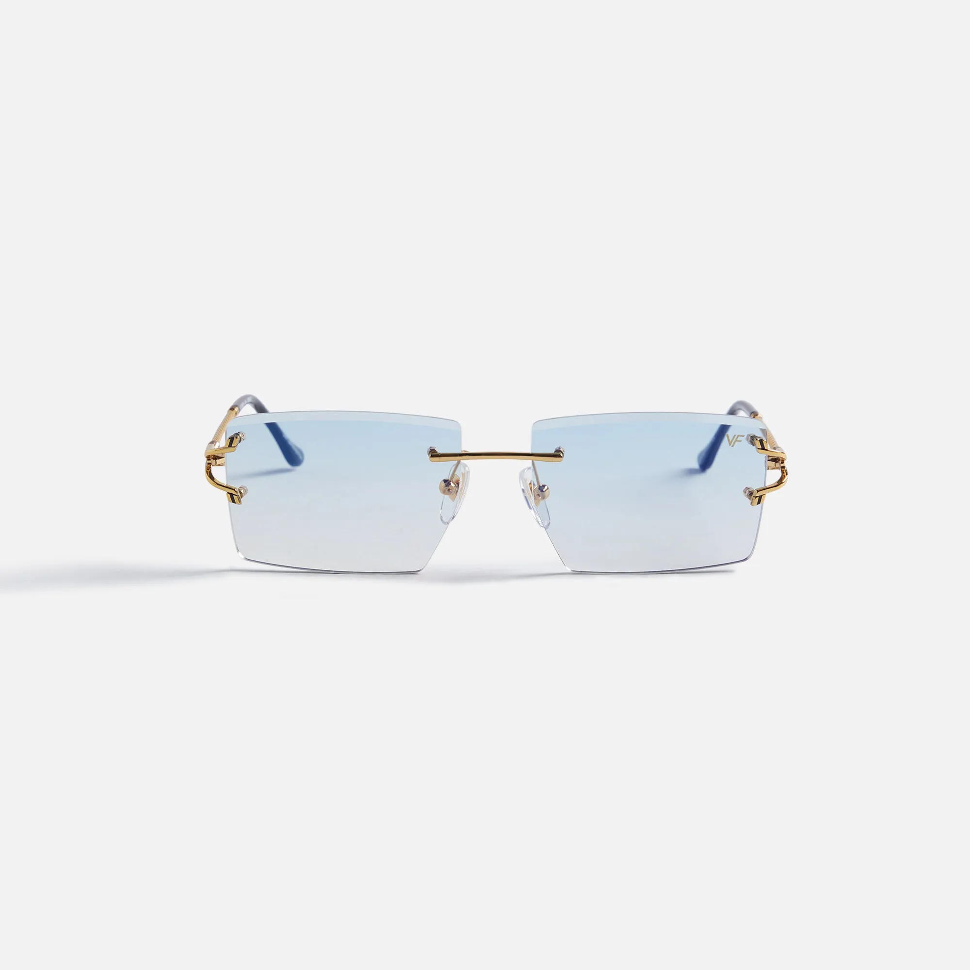 Vintage Frames Icon 24KT Yellow Gold - Sky Blue Gradient sold by Kith