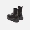 Rick Owens Bozo Tractor - Black / Black sold by Kith