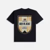 Rhude Mont-Blanc Hotel Tee - Vintage Black sold by Kith