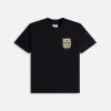 Rhude Mont-Blanc Hotel Tee - Vintage Black sold by Kith