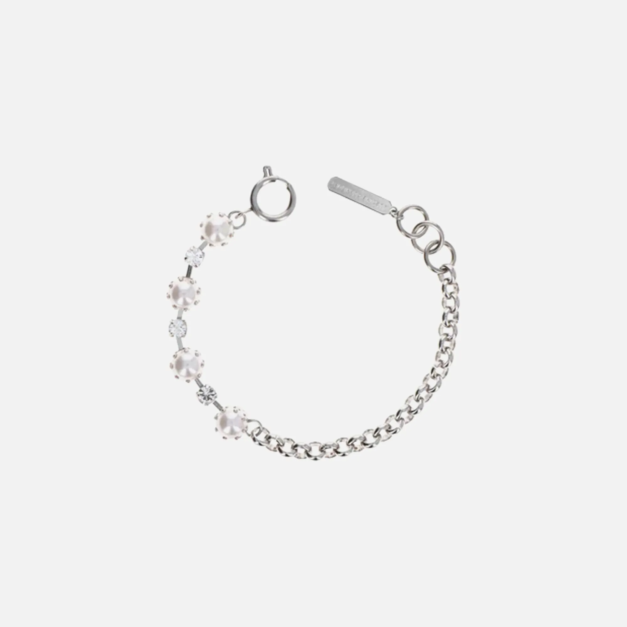 Justine Clenquet Moriah Bracelet - Palladium sold by Kith