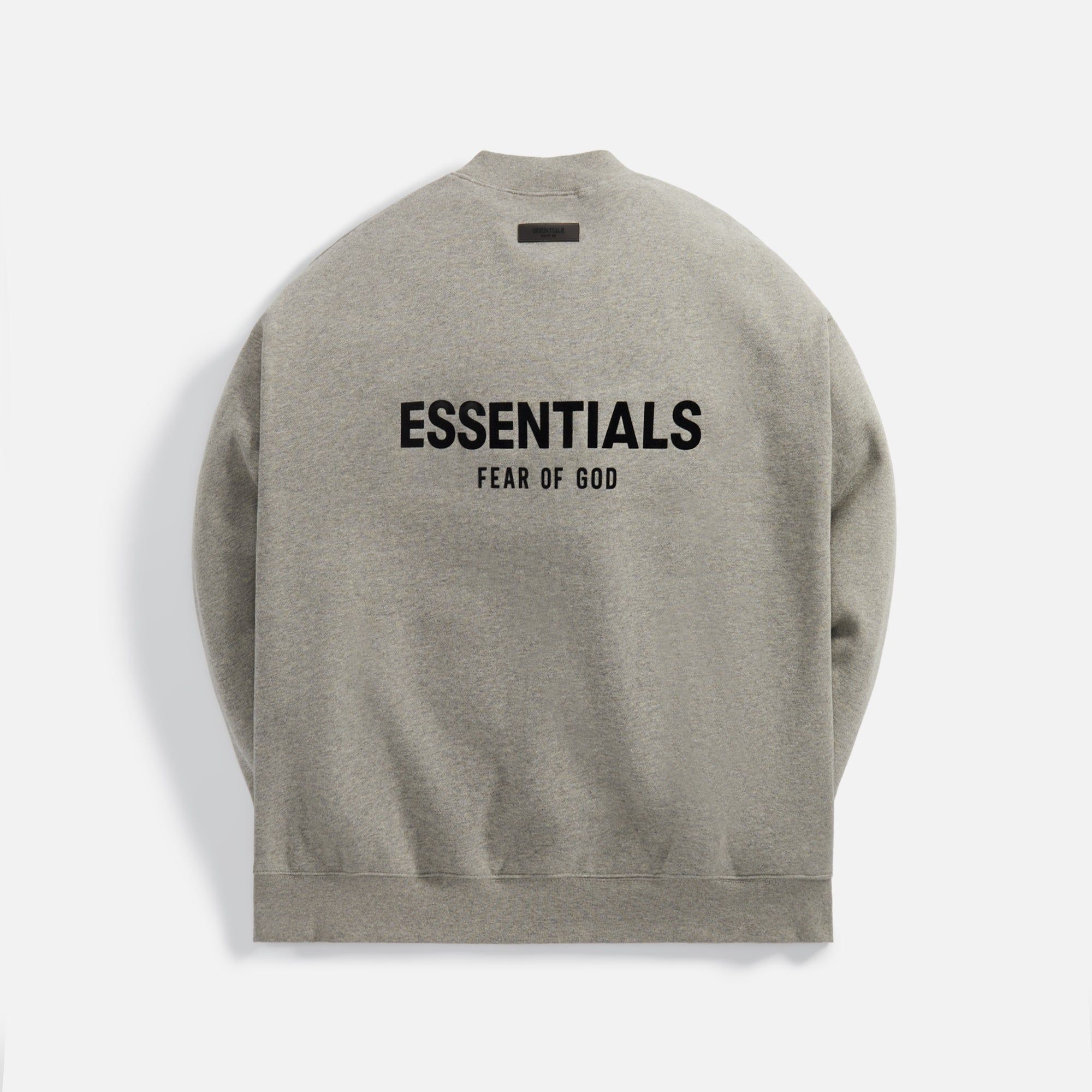 Essentials Crewneck - Dark Oatmeal sold by Kith product image thumbnail 2