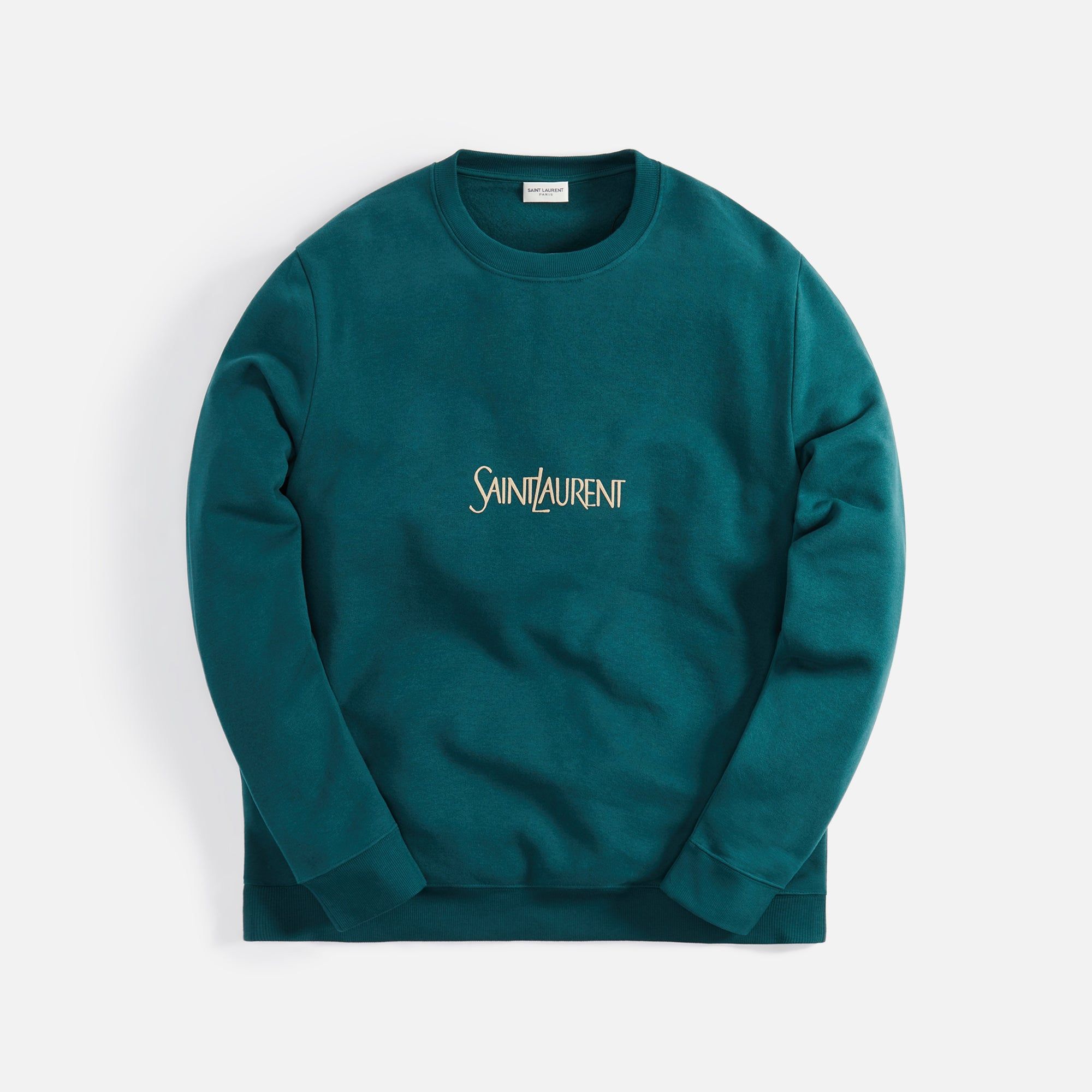 Saint Laurent Sweatshirt - Vert ET Naturel sold by Kith