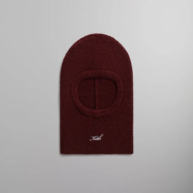 Kith Humboldt Knit Balaclava - Magma sold by Kith