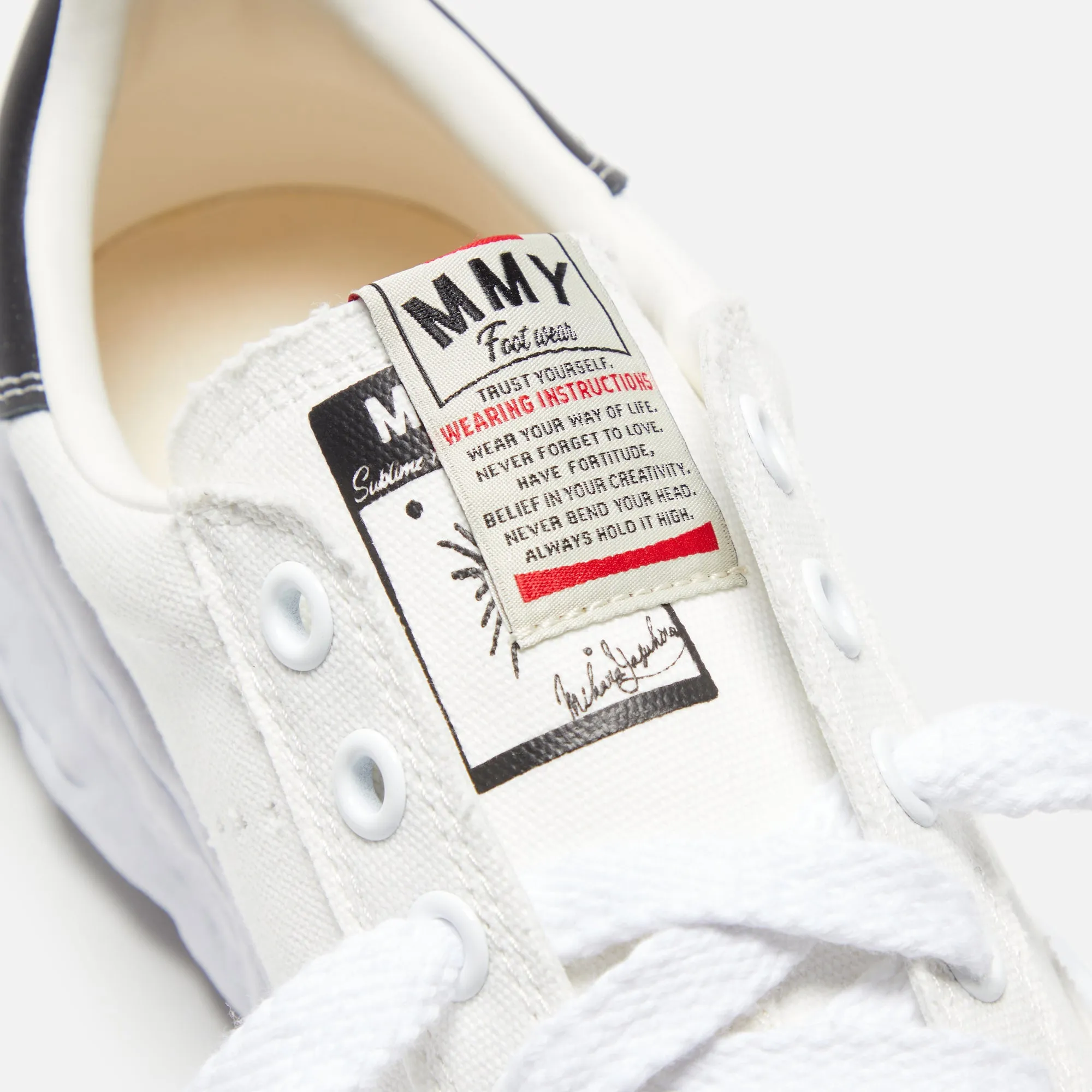 Mihara Yasuhiro Charles Canvas Sneakers - White sold by Kith product image thumbnail 5