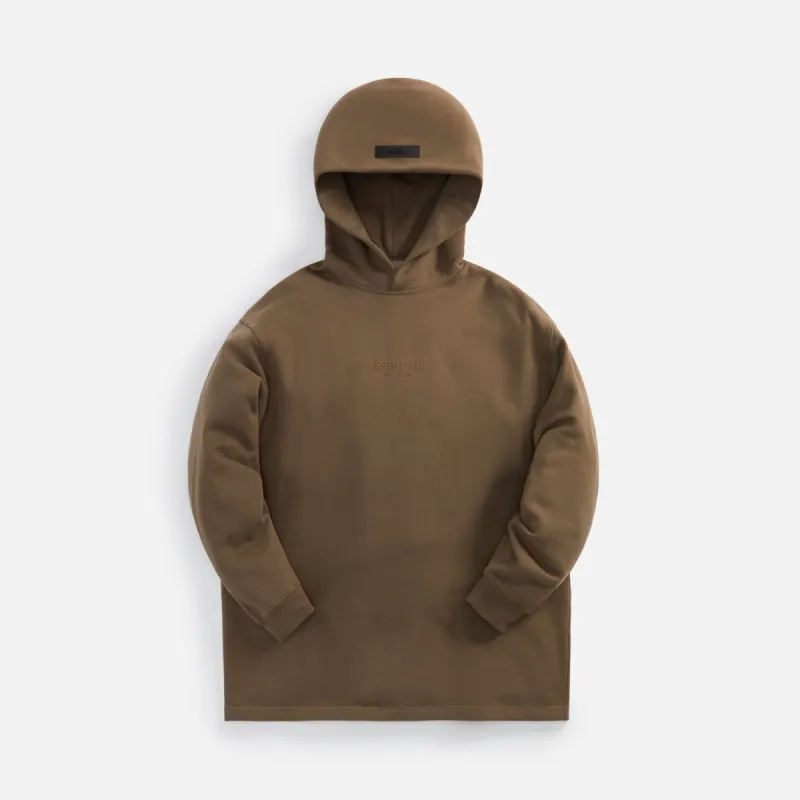 Essentials Relaxed Hoodie - Wood sold by Kith