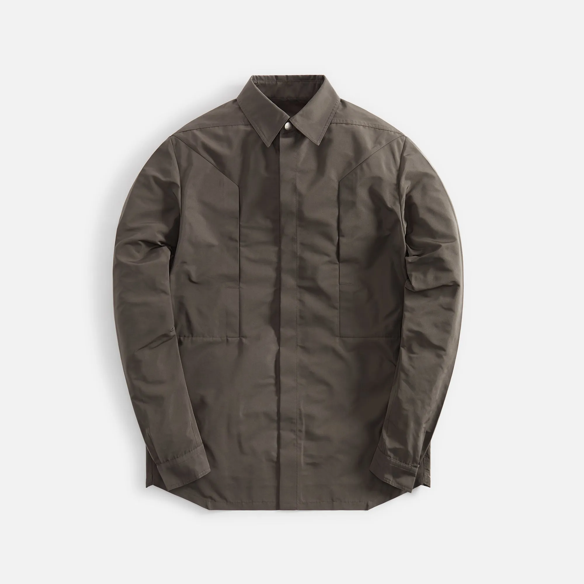 Rick Owens Fog Pocket Outershirt - Dust sold by Kith