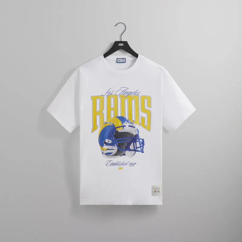 Kith for the NFL: Rams Vintage Tee - White sold by Kith