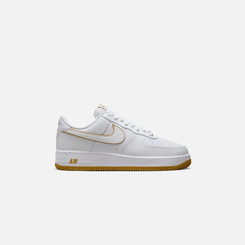 Nike Air Force 1 '07 - White / Bronzine sold by Kith