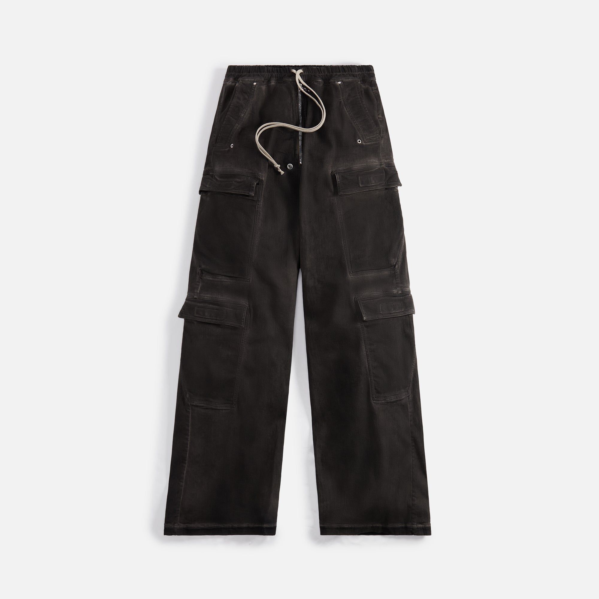 Rick Owens Double Cargo Jumbo Belas - Dark Dust sold by Kith