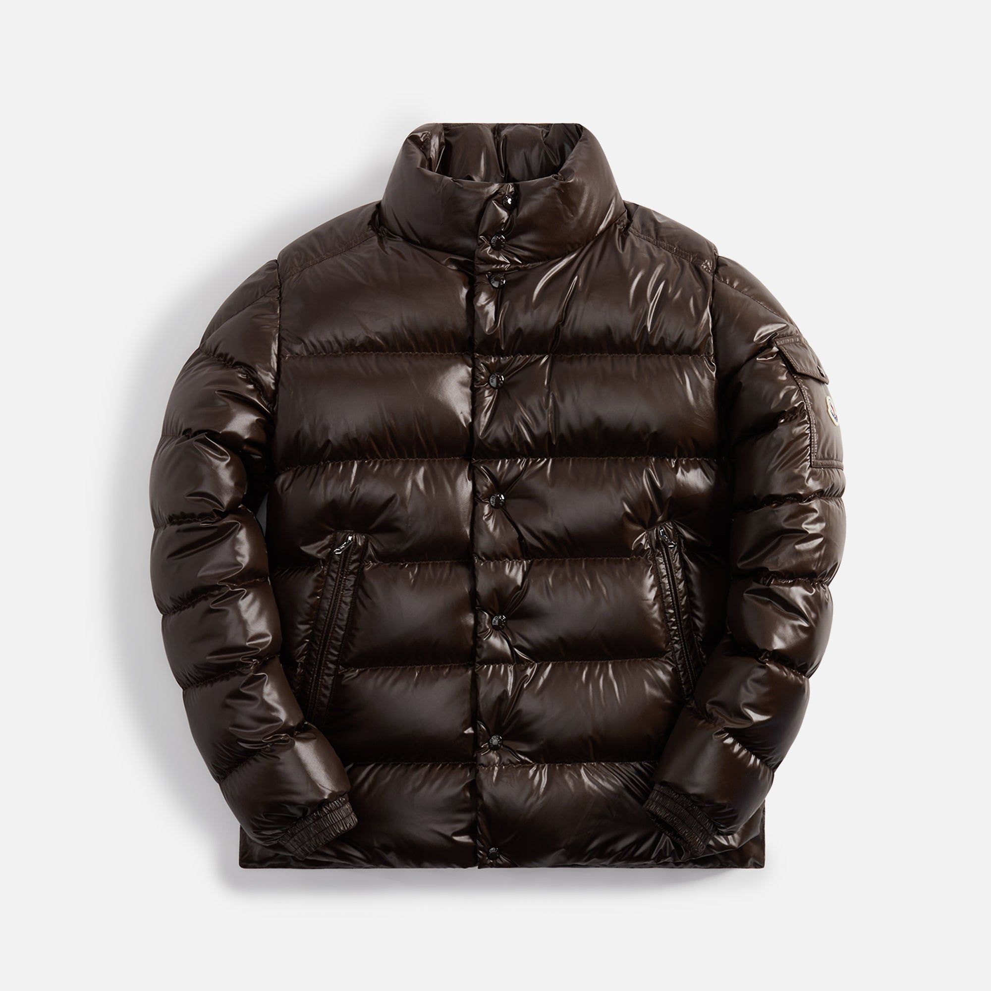 Moncler Lule Down Jacket - Brown sold by Kith