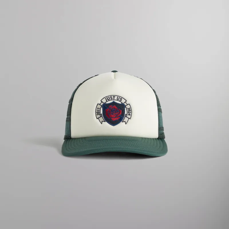 Kith Striped Ladder Lace Poly Foam Trucker - Stadium sold by Kith