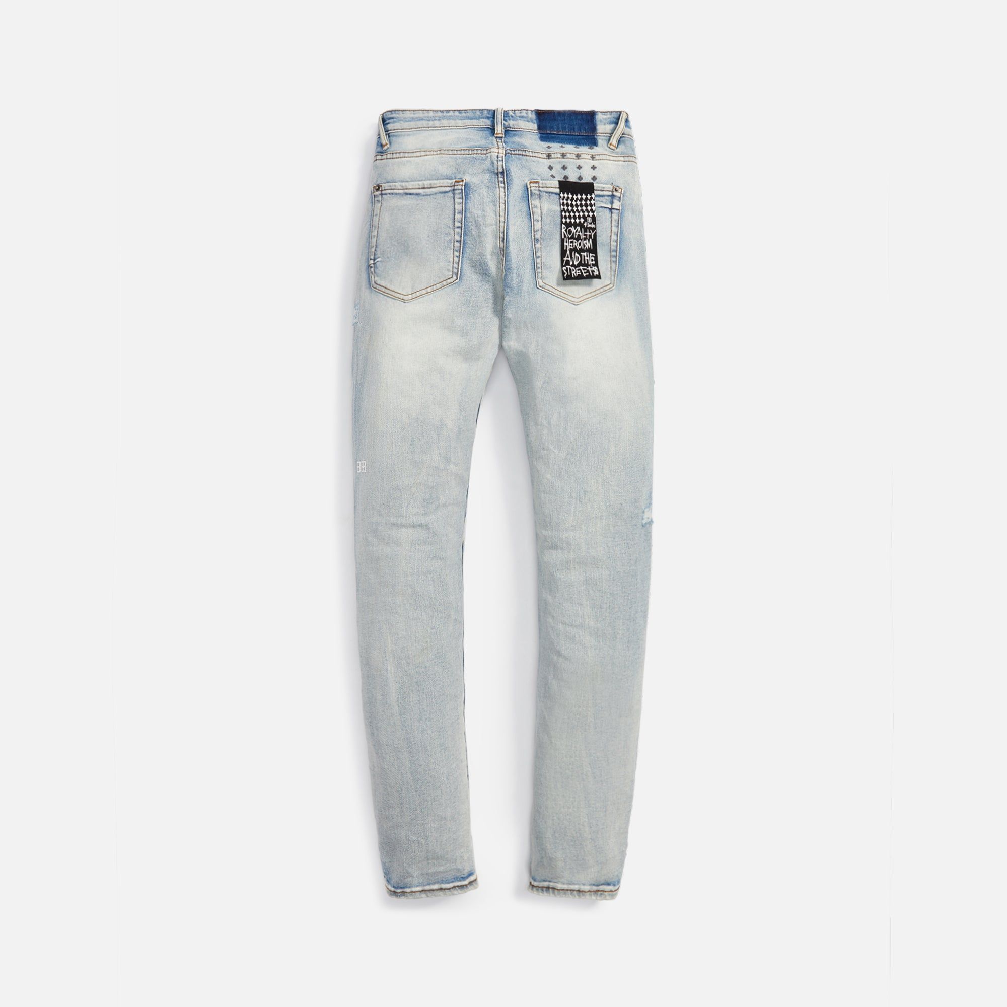 Ksubi Van Winkle Riches Trashed - Blue sold by Kith product image thumbnail 2