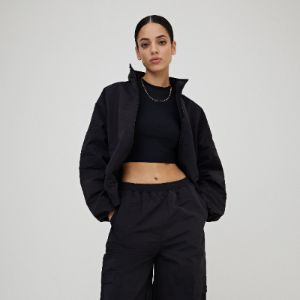 Kith Women Adira Zip Jacket - Black sold by Kith