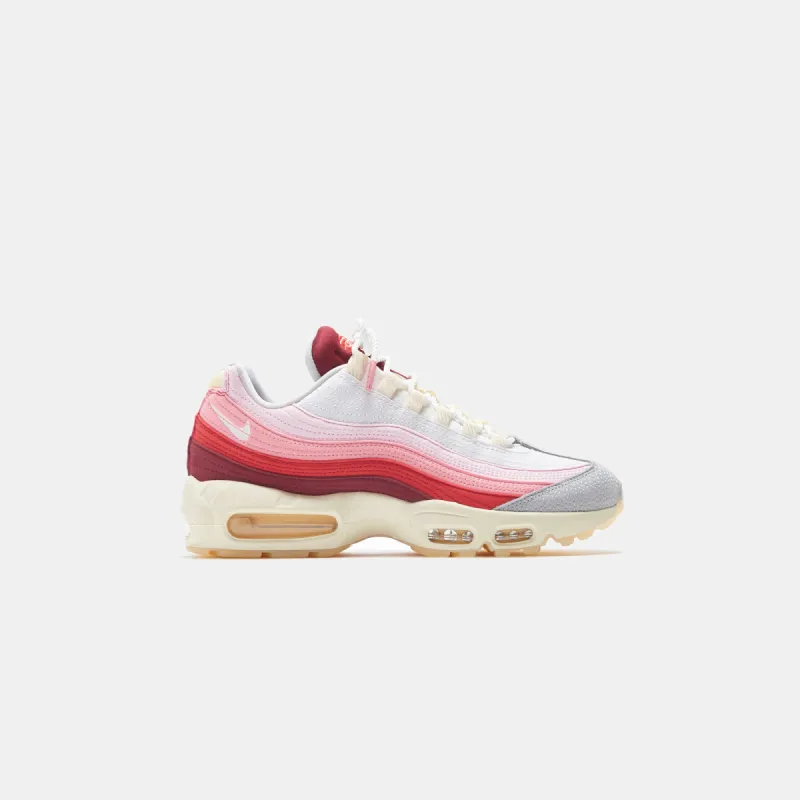 Nike Air Max 95 QS Team - Team Red / Summit White / University Red sold by Kith