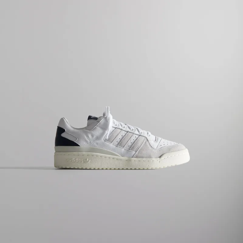 Kith Classics for adidas Originals Forum Low - White / Collegiate Navy / Off-White sold by Kith