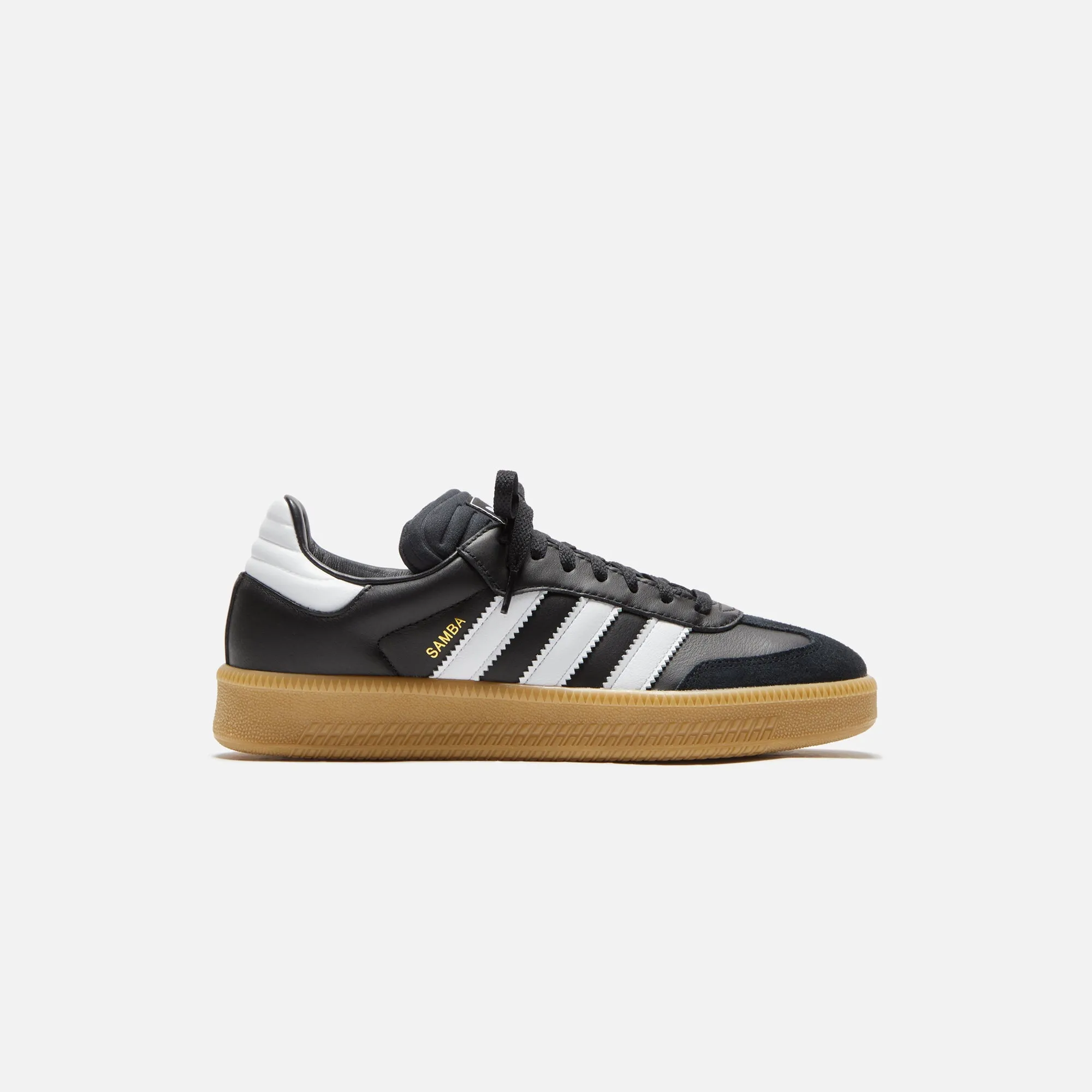 adidas Samba XLG - Core Black / White / Gum3 sold by Kith