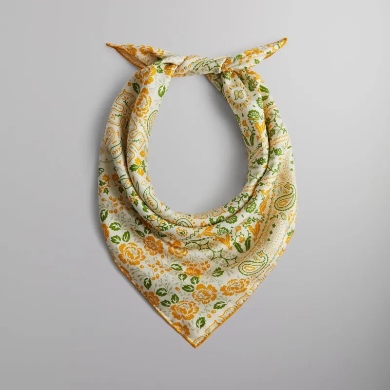 Kith Paisley Bandana Silk Scarf - Opulence sold by Kith