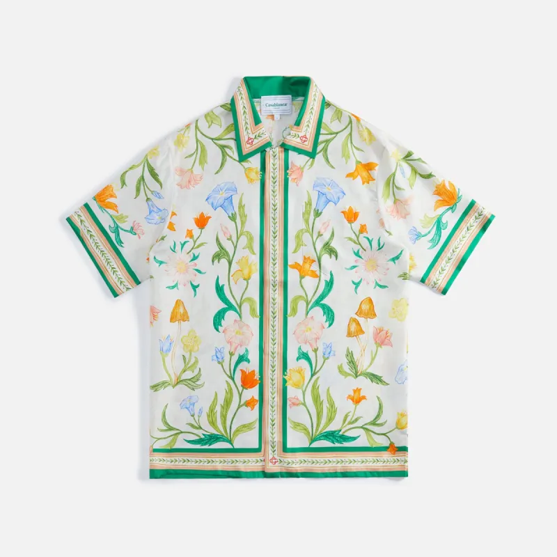 Casablanca Cuban Collar Shirt - L`Arche Fleurie sold by Kith