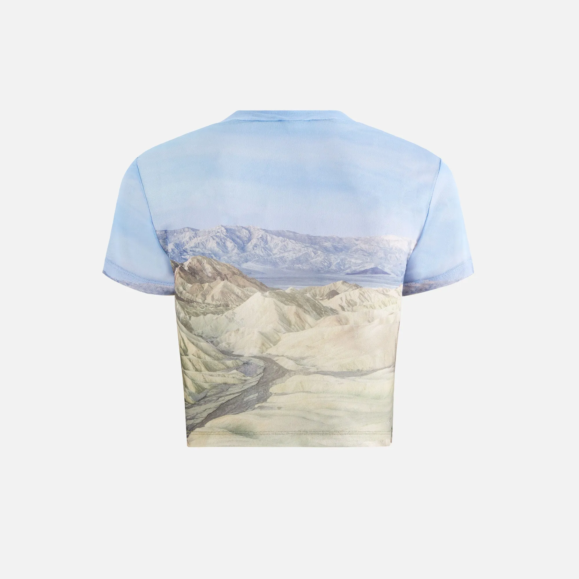 Kith Women Desert Landscape Mulberry Mesh Tee - Larimar sold by Kith product image thumbnail 4