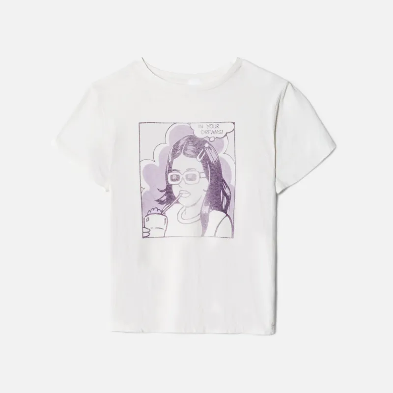 ReDone Classic In Your Dreams Tee - Vintage White sold by Kith