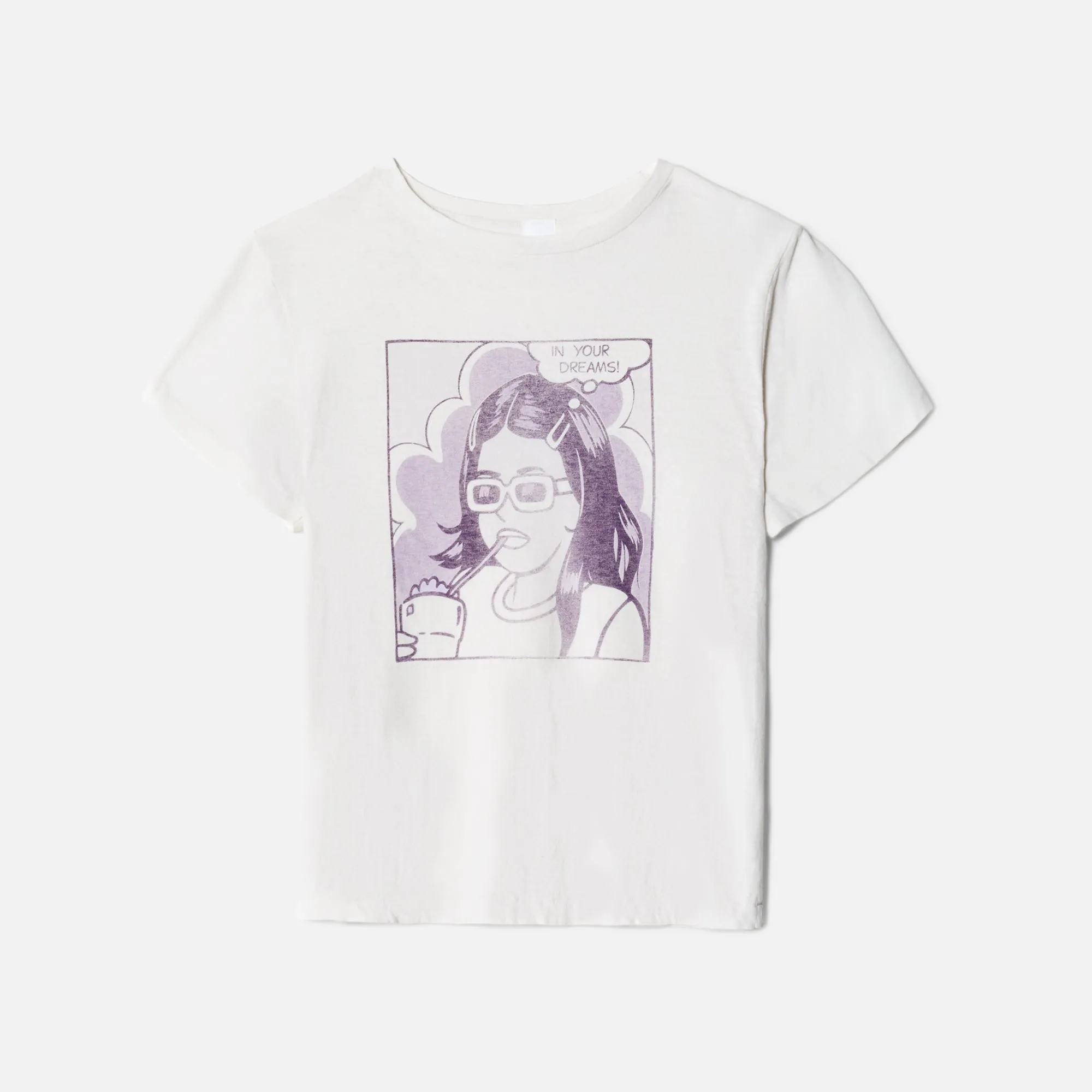 ReDone Classic In Your Dreams Tee - Vintage White sold by Kith