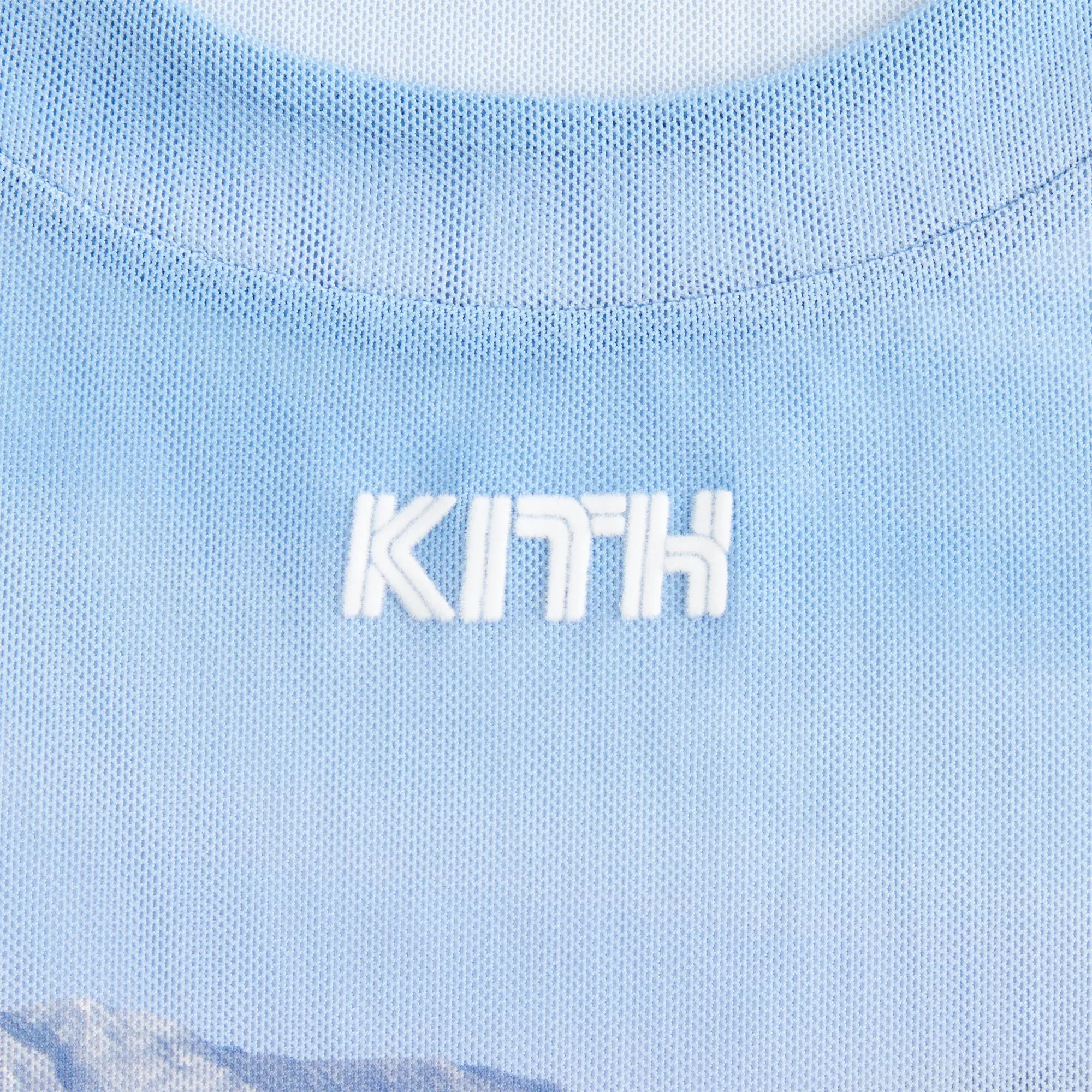Kith Women Desert Landscape Mulberry Mesh Tee - Larimar sold by Kith product image thumbnail 5