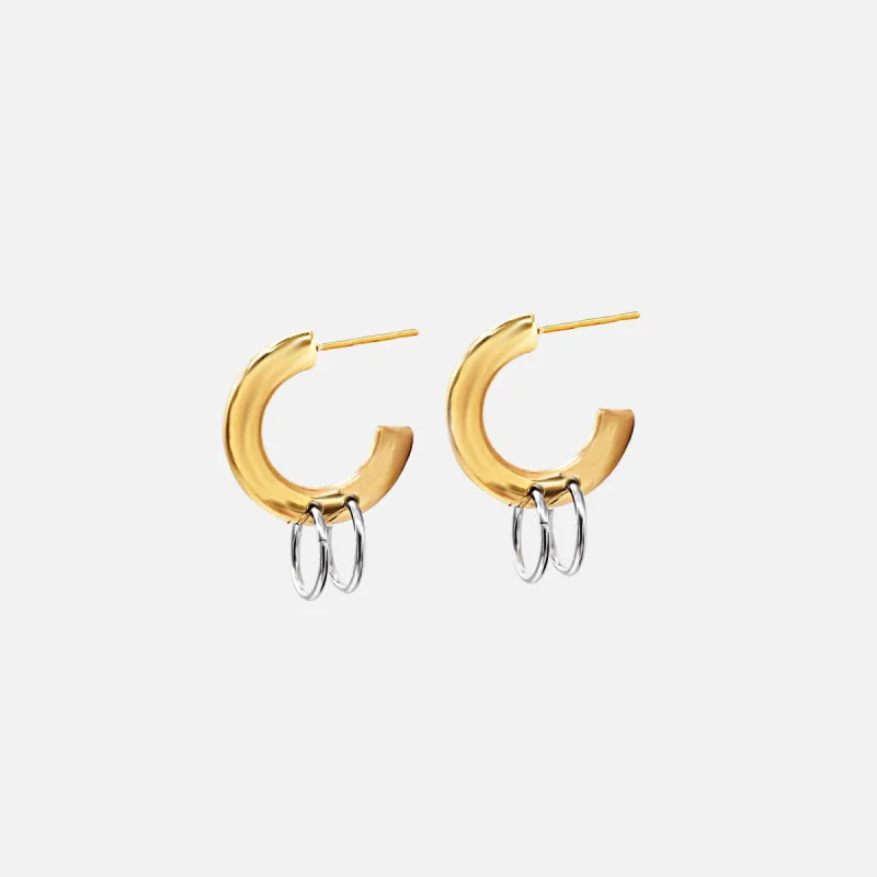 ARSN Delusional Thoughts Hoops - Gold made by Kith