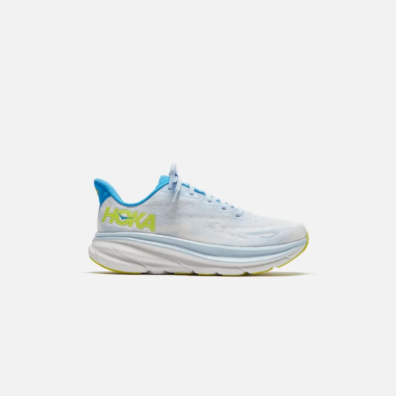 HOKA Clifton 9 - Ice Water / Evening Primrose sold by Kith