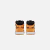 Nike Air Jordan 1 Mid Se V2 - Black / Vivid Orange Cardina sold by Kith