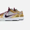 Nike Kobe 4 Protro - White / Dark Obsidian / Varsity Red / Metallic Gold sold by Kith