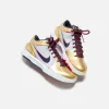 Nike Kobe 4 Protro - White / Dark Obsidian / Varsity Red / Metallic Gold sold by Kith