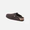 Birkenstock WMNS Boston Shearling Suede - Mocha / Mocha sold by Kith