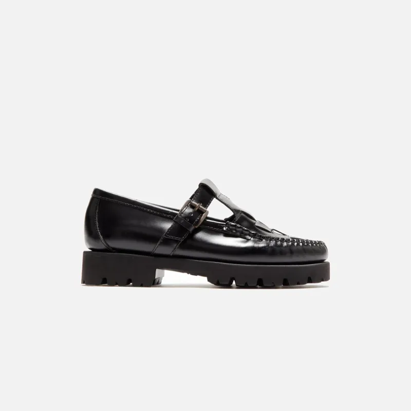 G.H. Bass Mary Jane Fisherman - Black sold by Kith