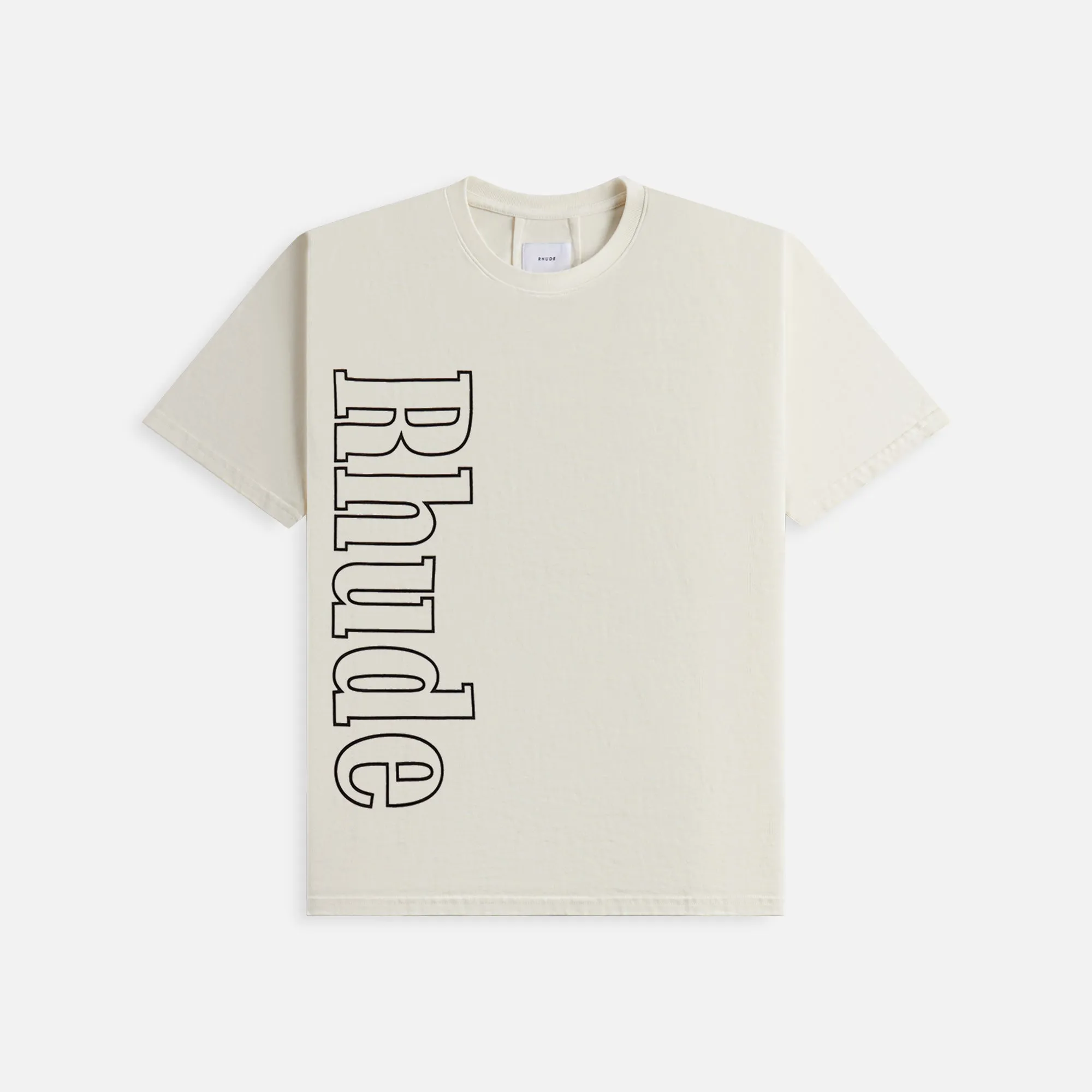 Rhude Side Logo Tee - Vintage White sold by Kith