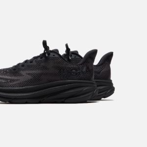 Hoka WMNS Clifton 9 - Black sold by Kith