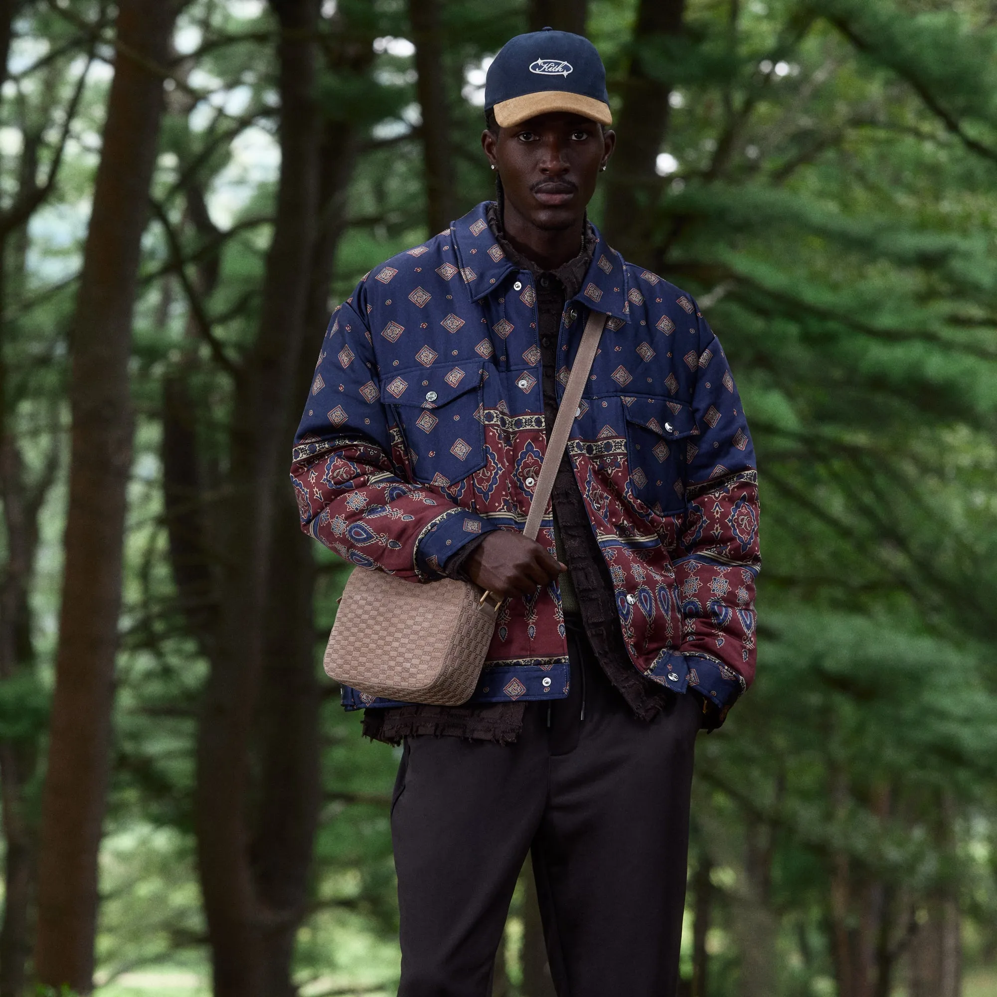 ジャケット・アウター Kith Puffed Jase Satin Trucker Jacket Kith Puffed Jase Satin Trucker Jacket Rhone Men's - FW24 - US