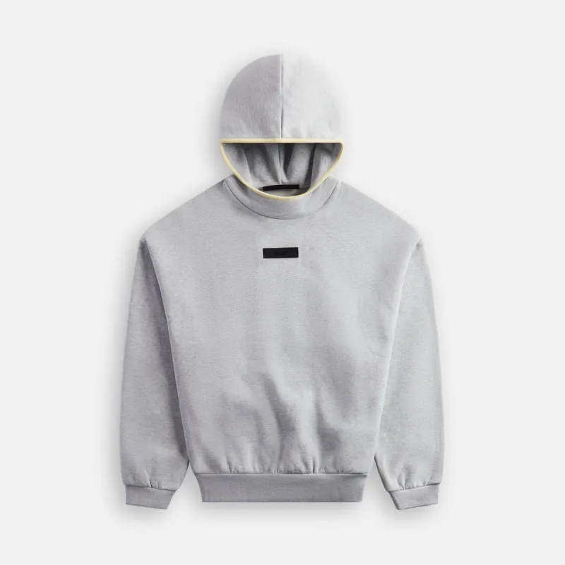 Essentials Hoodie - Light Heather Grey sold by Kith